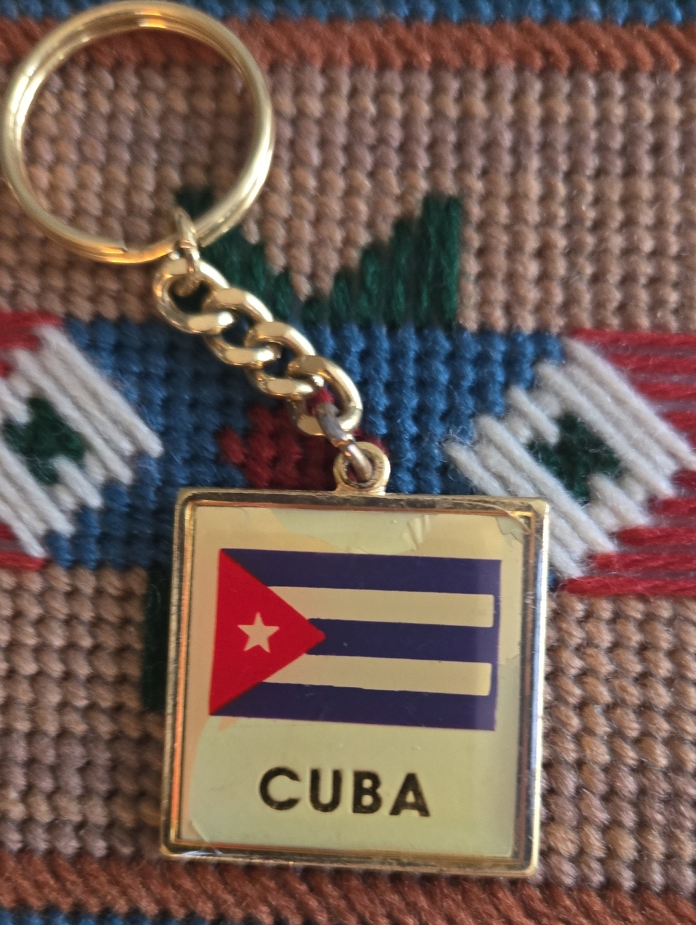 Cuba Keychain